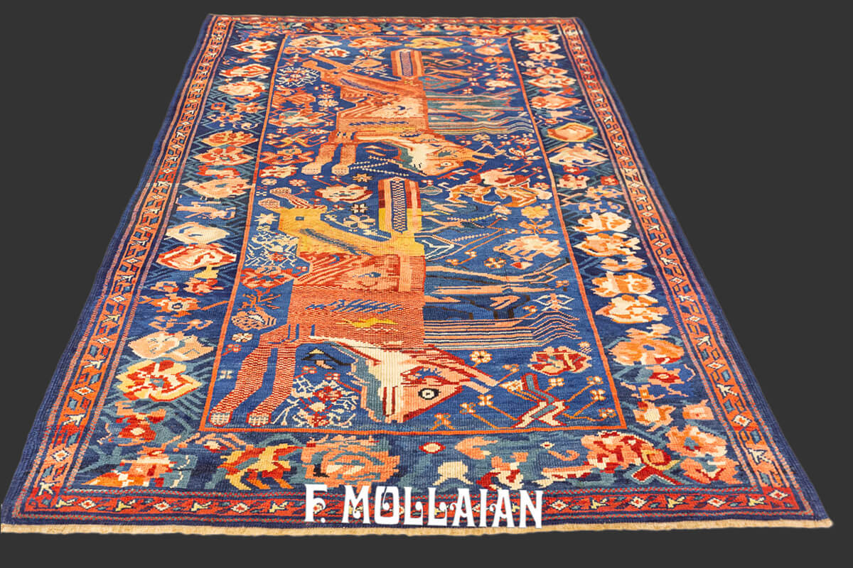 Antique Animal Design Carpet Zeikhur n°:758792